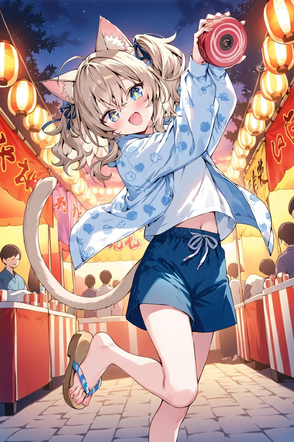 お祭りリズ