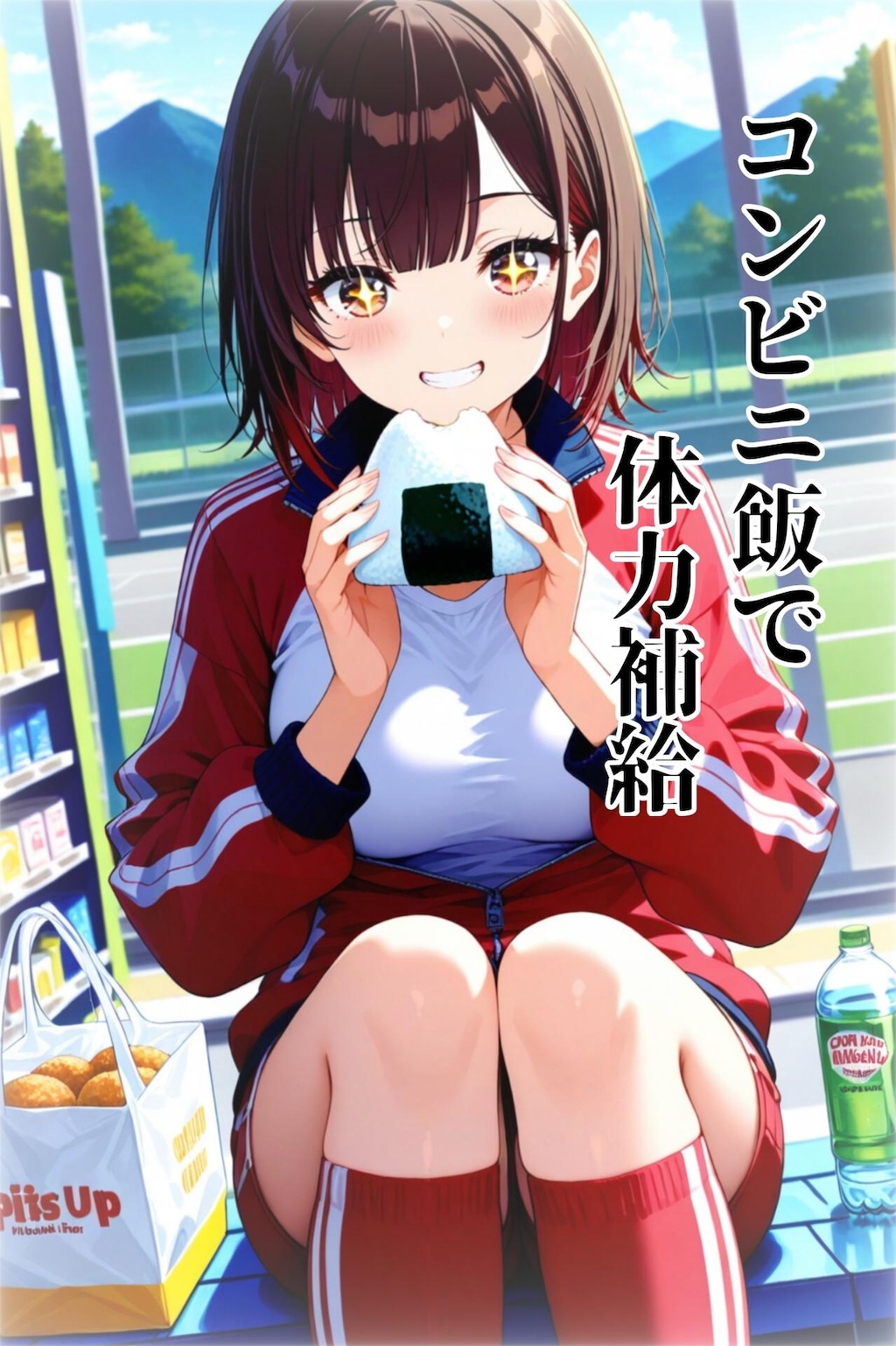 小説『コンビニ飯で体力補給！』【ニャンノ世界】