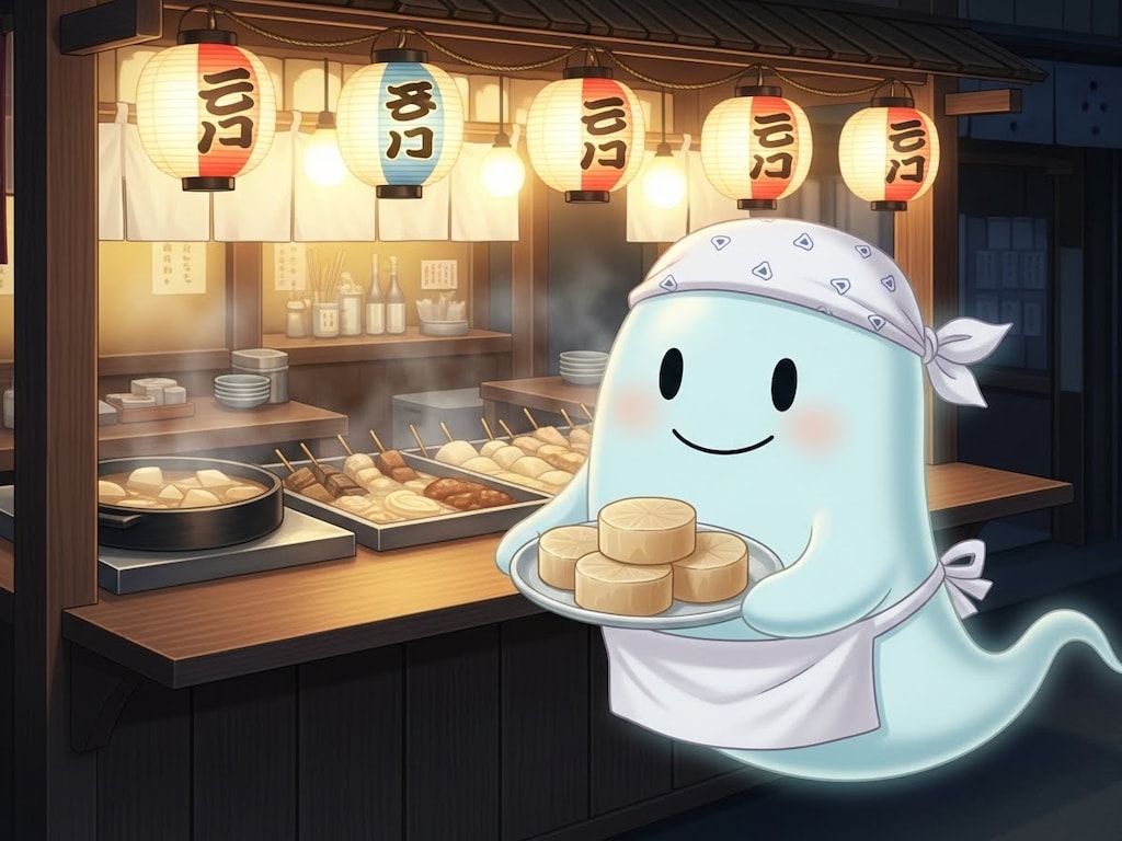 おでん屋お化けさん