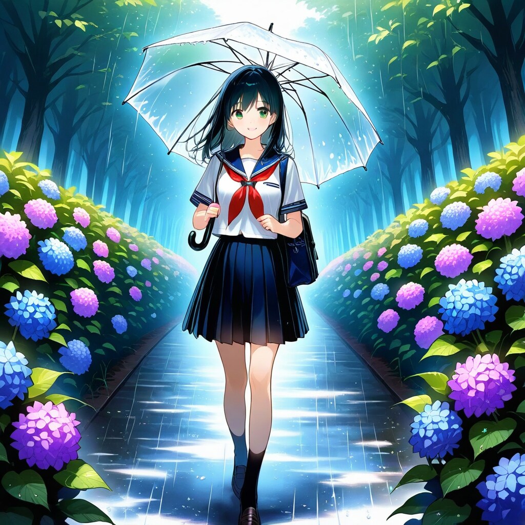 梅雨入り | の人気AIイラスト・グラビア