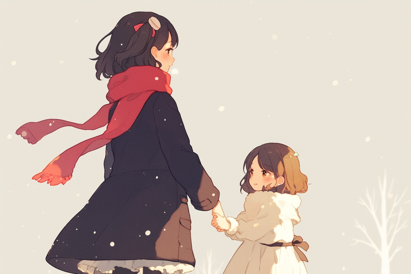 母と娘169 | の人気AIイラスト・グラビア