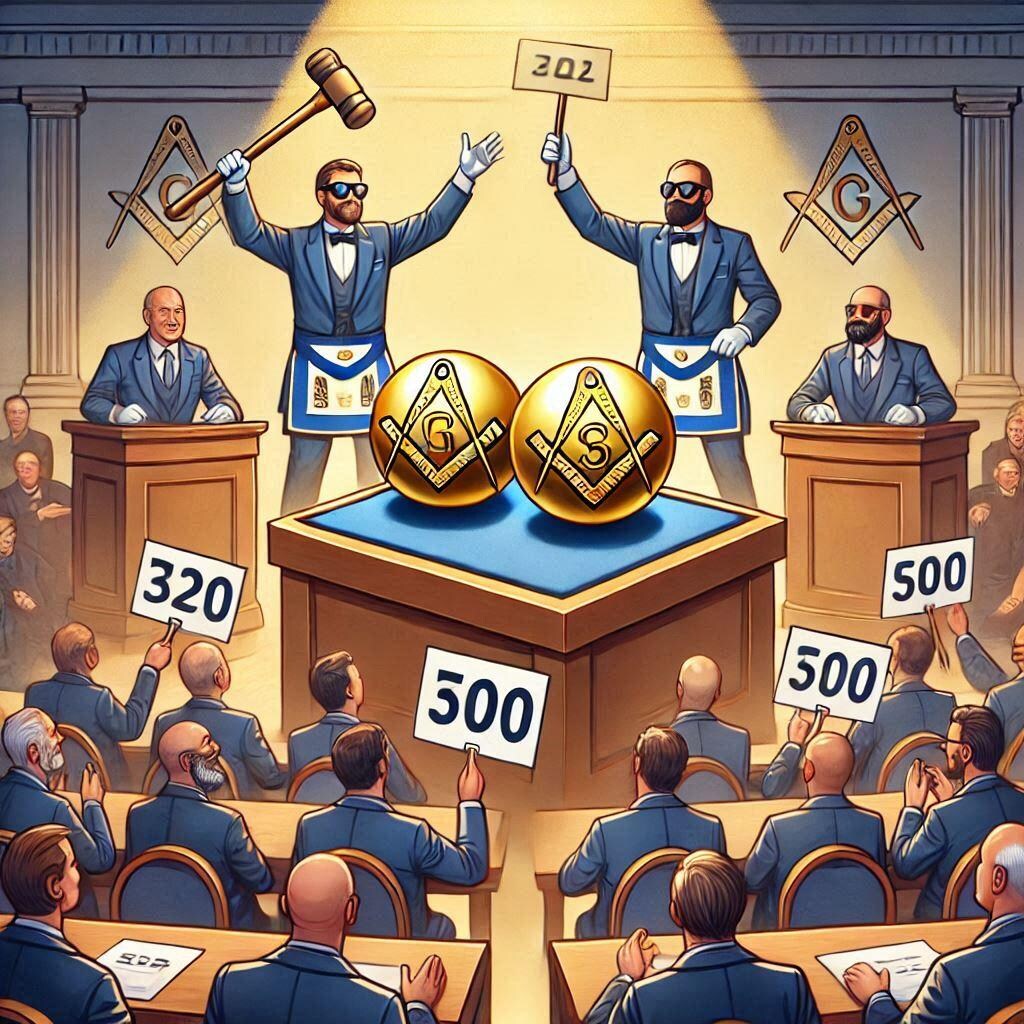 オークション会場