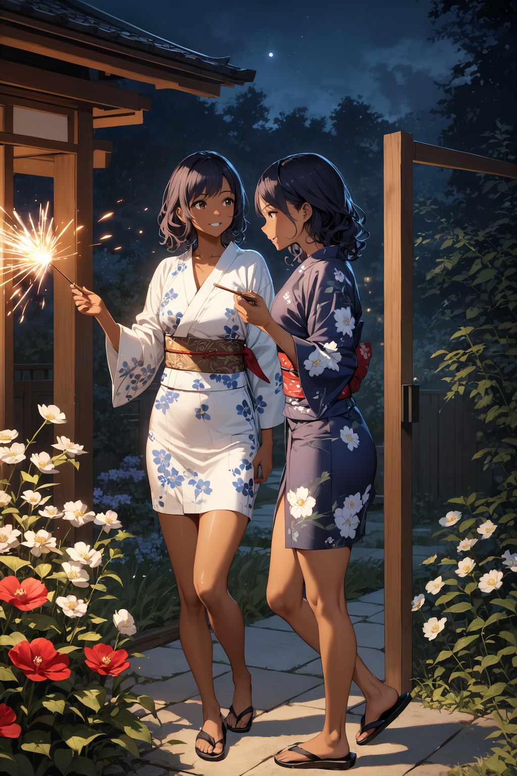 幼なじみと花火 Y815