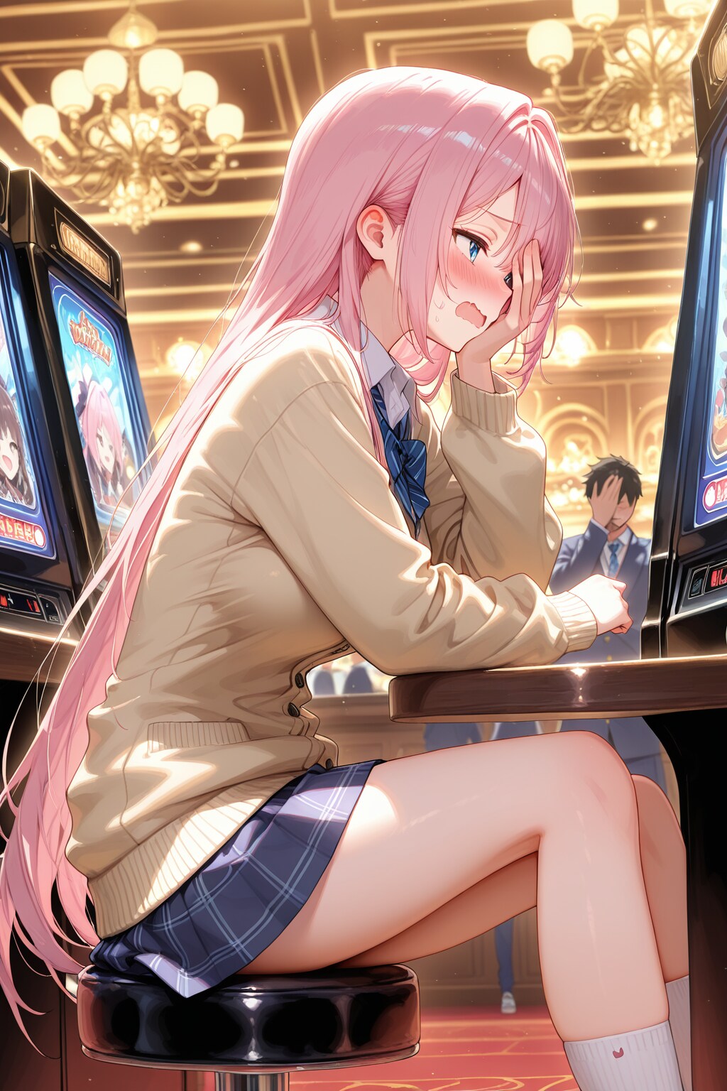 来栖木陰さん　負け