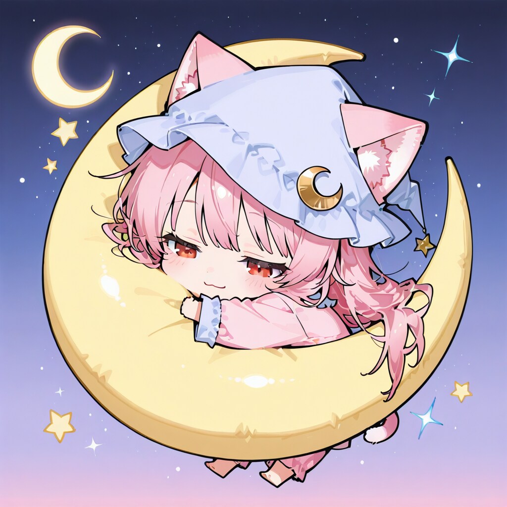 三日月クッション