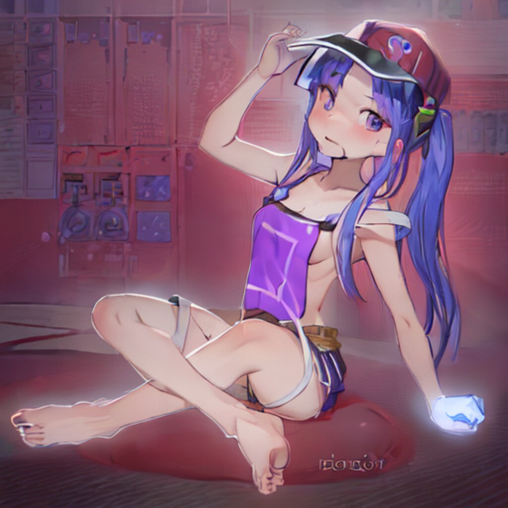 Stable Diffusion。昔の絵に彩色させてみた。