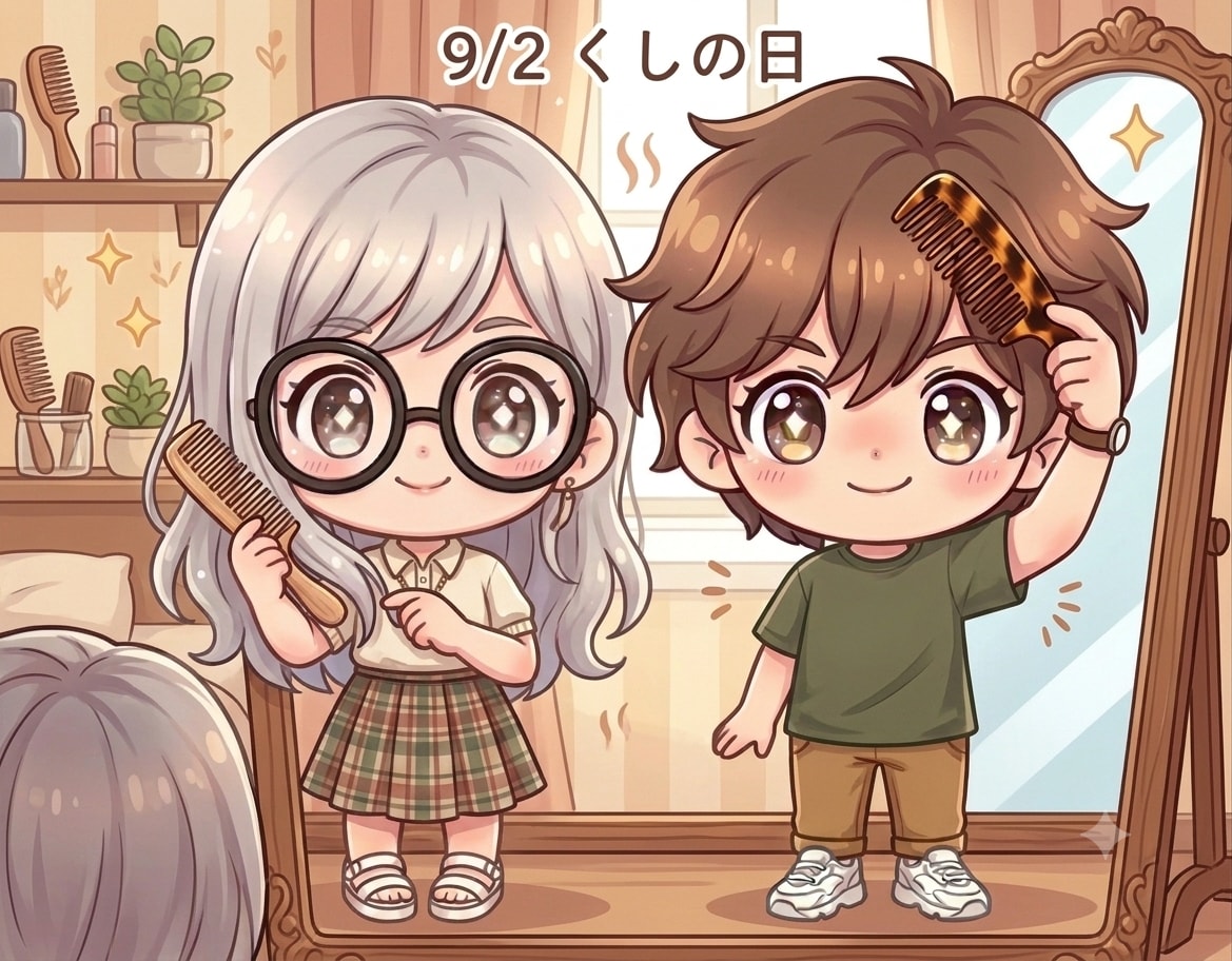 今日は「くしの日」 | の人気AIイラスト・グラビア