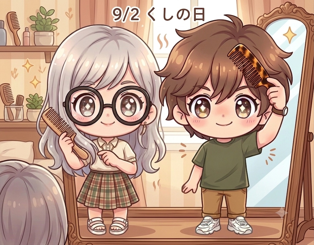 今日は「くしの日」