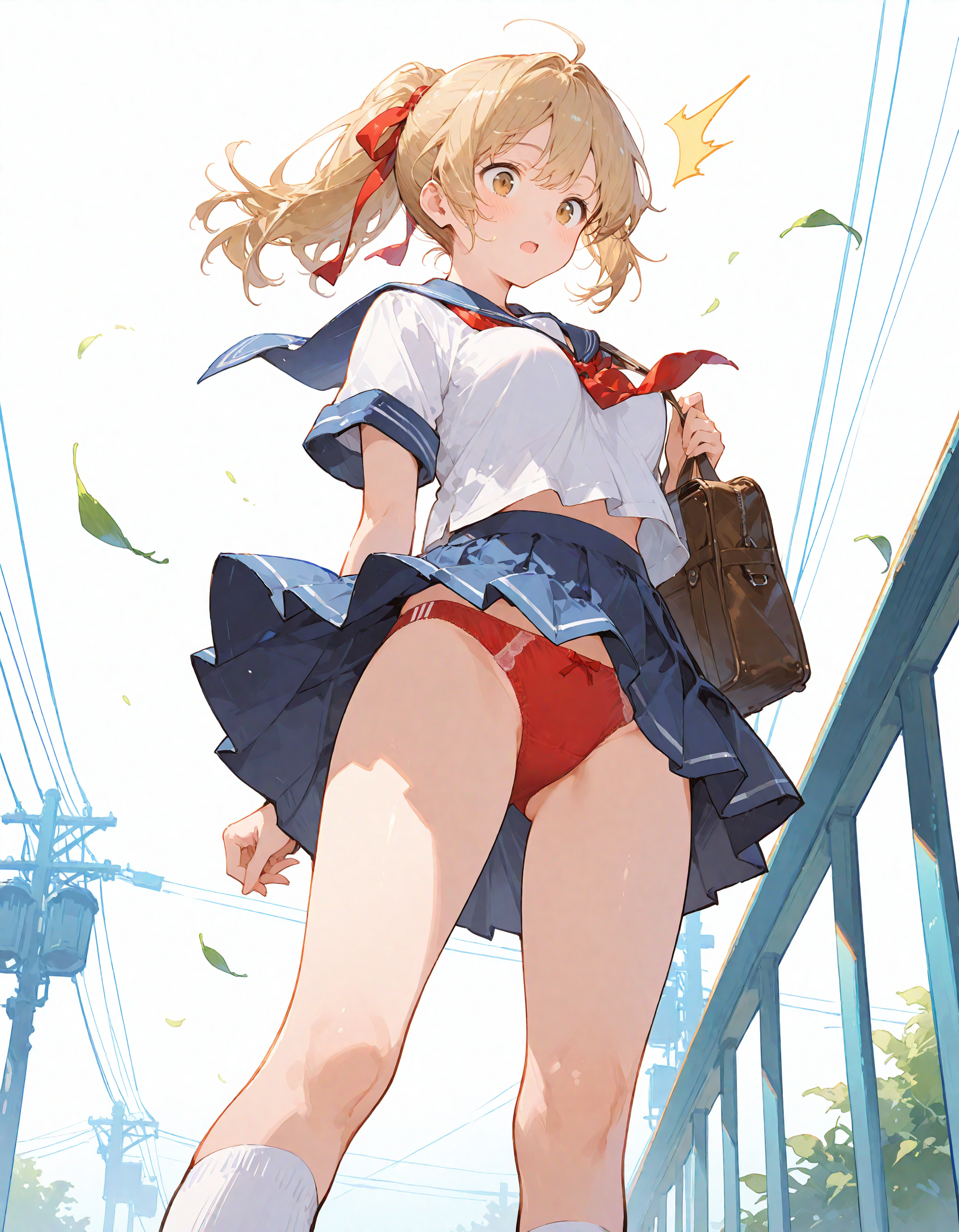 風のいたずら