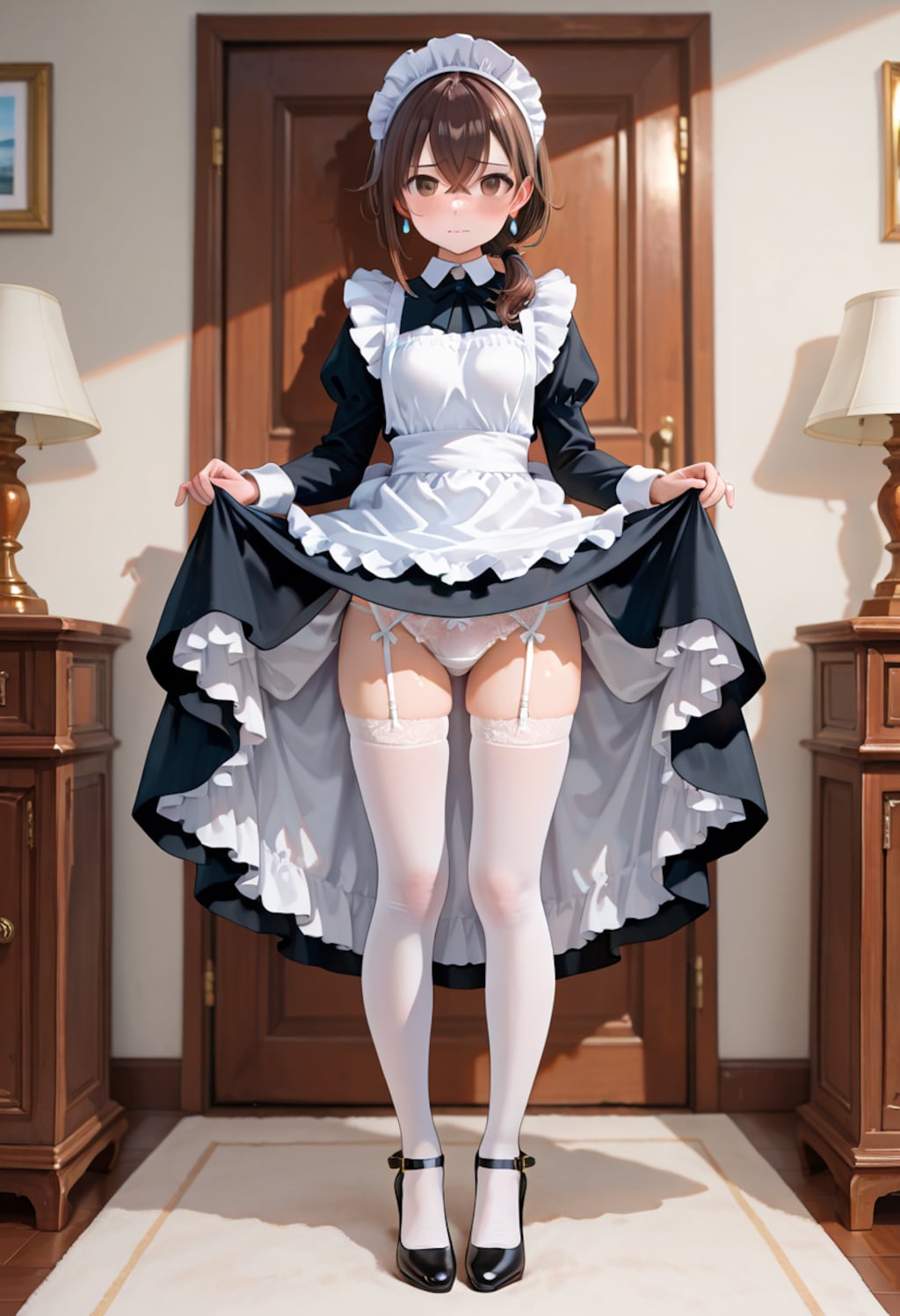 歩美 Maid Costumes R15 (1)