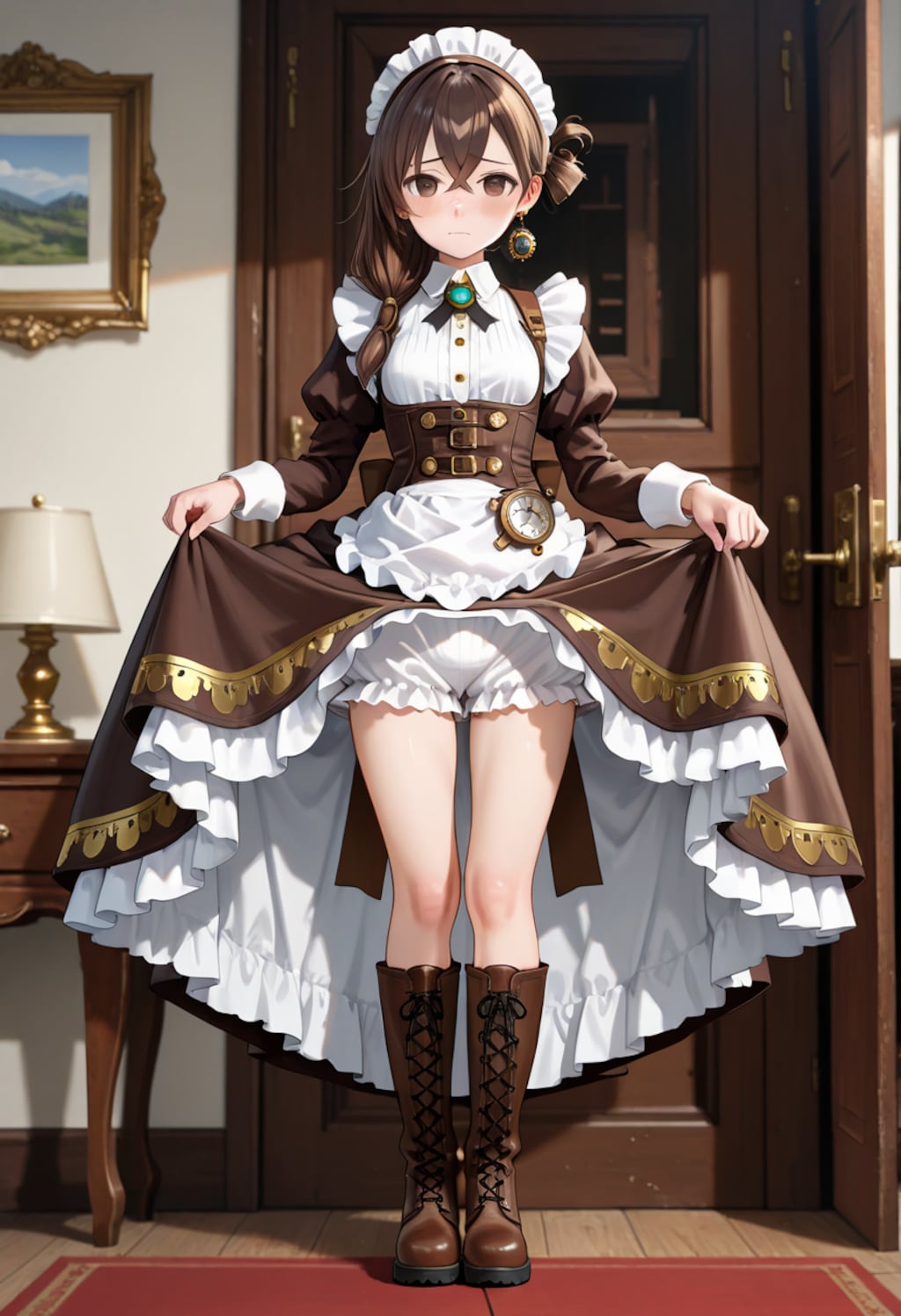 歩美 Maid Costumes R15 (1)