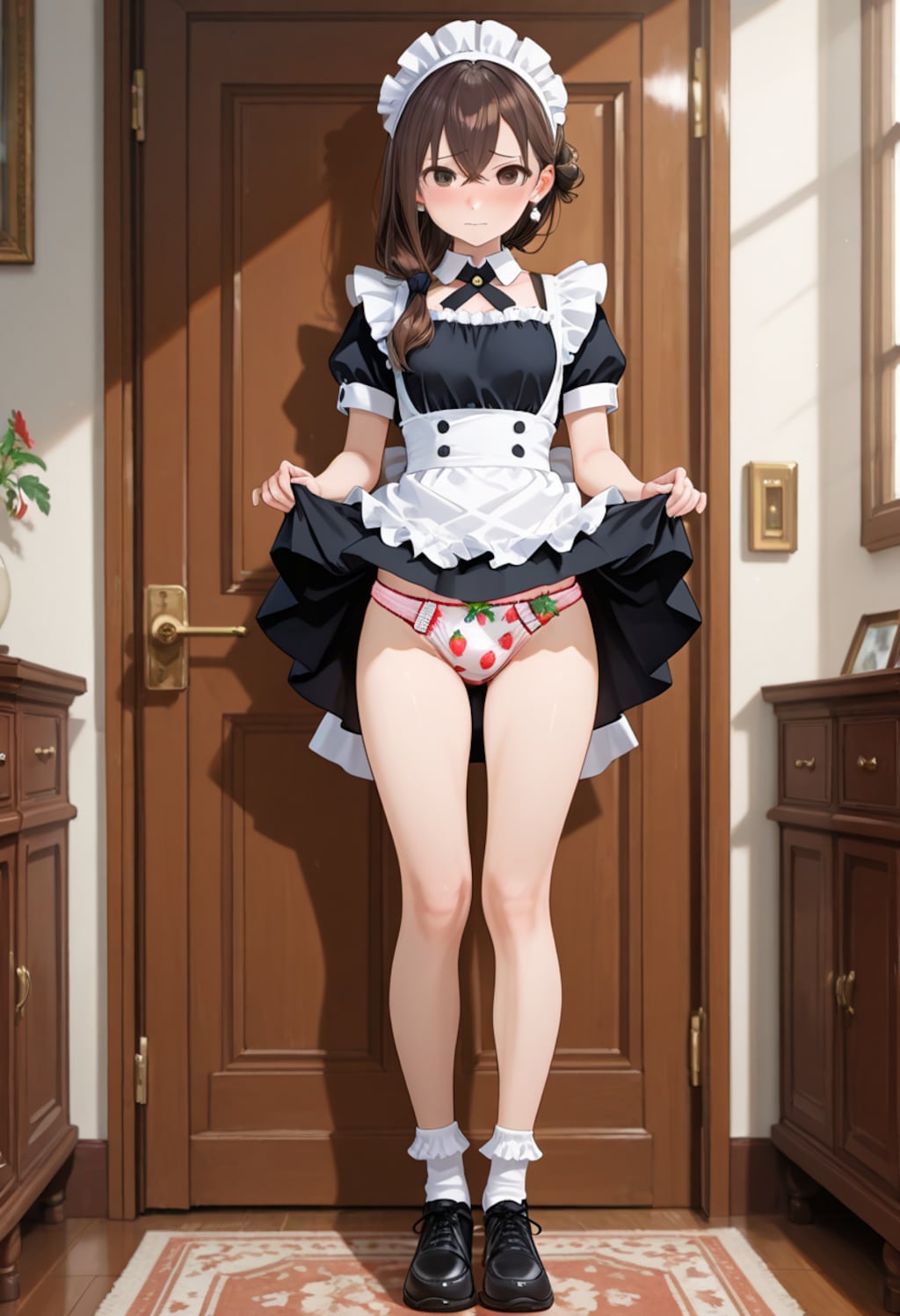 歩美 Maid Costumes R15 (1)