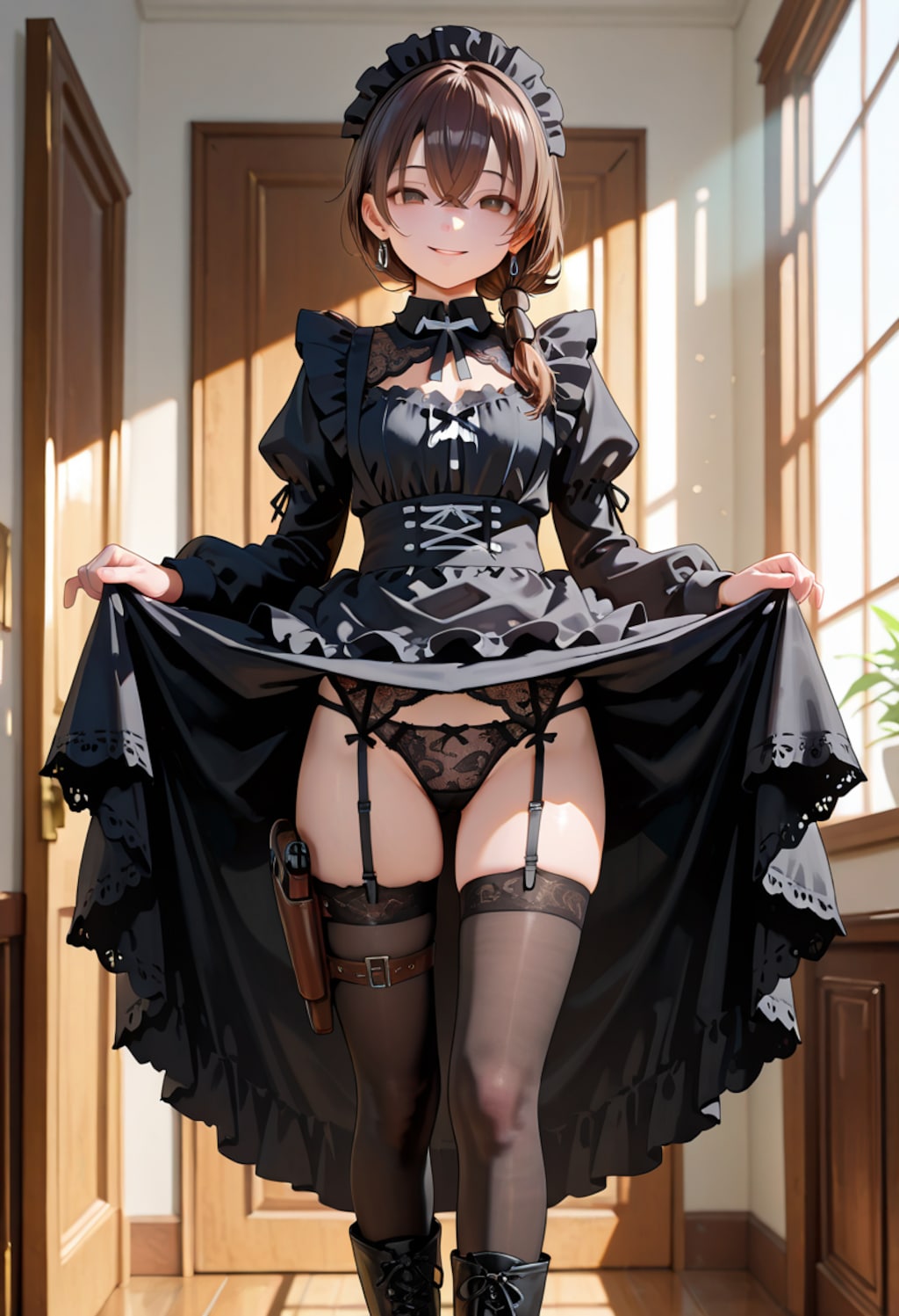 歩美 Maid Costumes R15 (1)