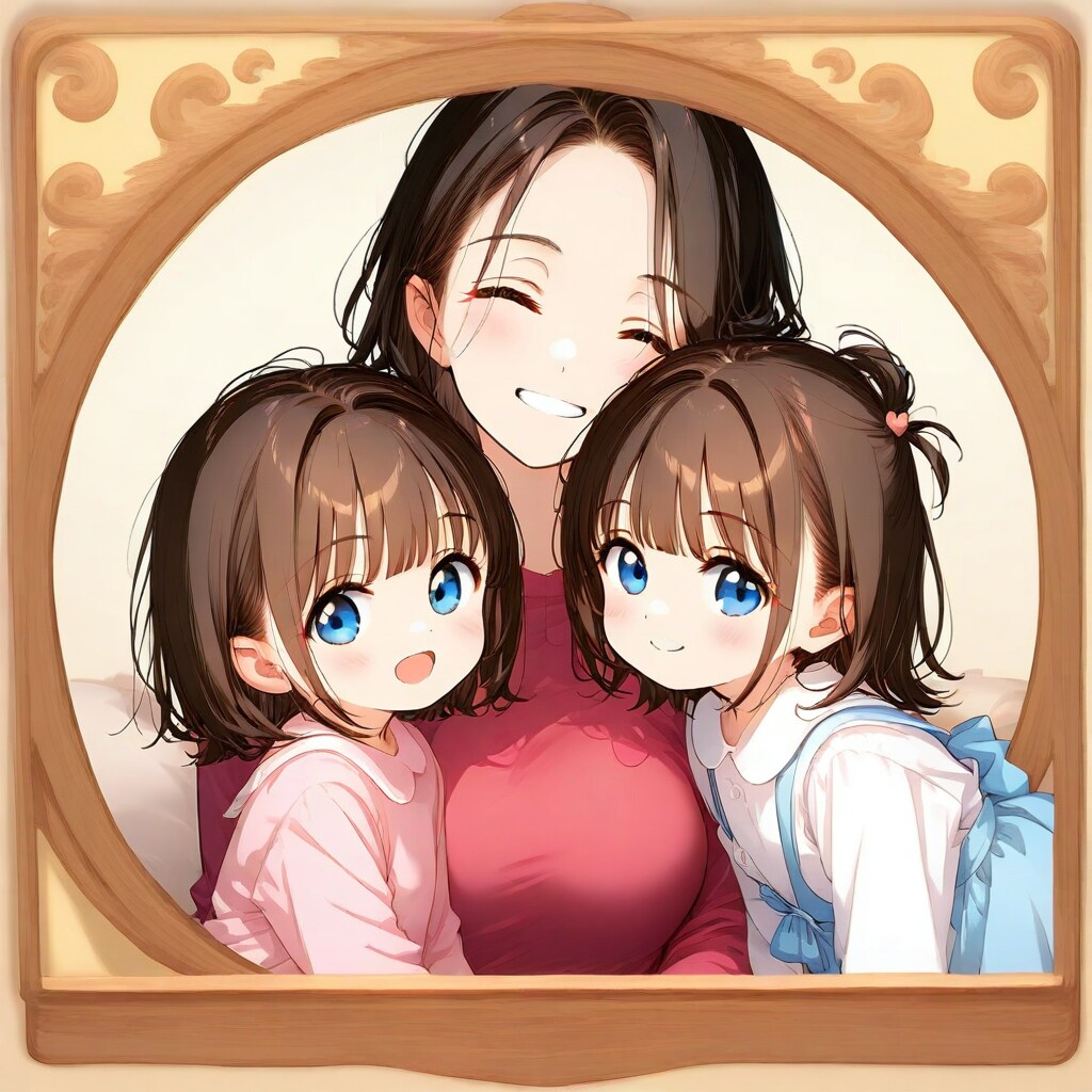 家族の肖像 | の人気AIイラスト・グラビア