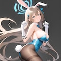 バニーアスナ(ブルアカ) 3枚目