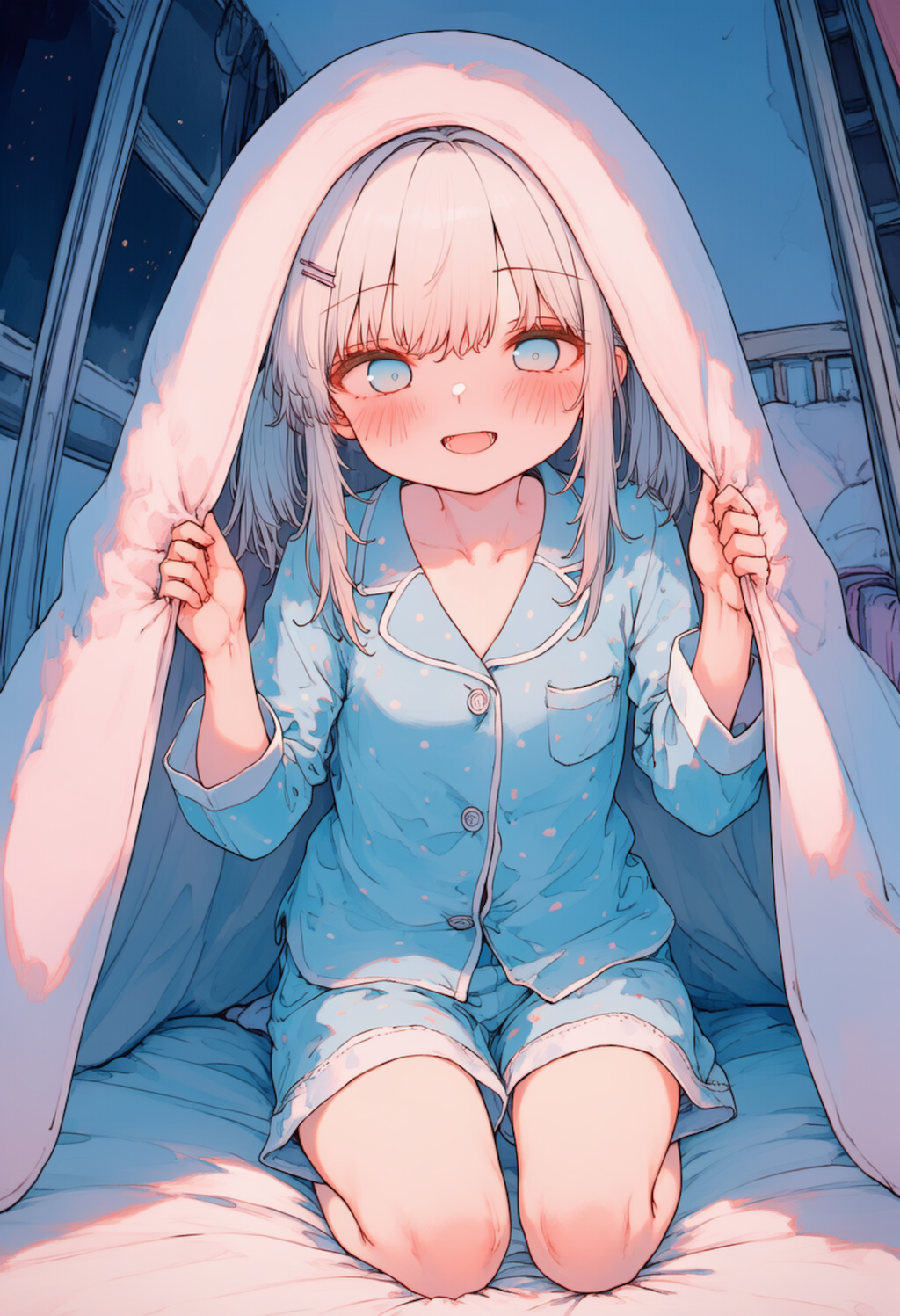 おやすみなさいと健全な添い寝!!_0528