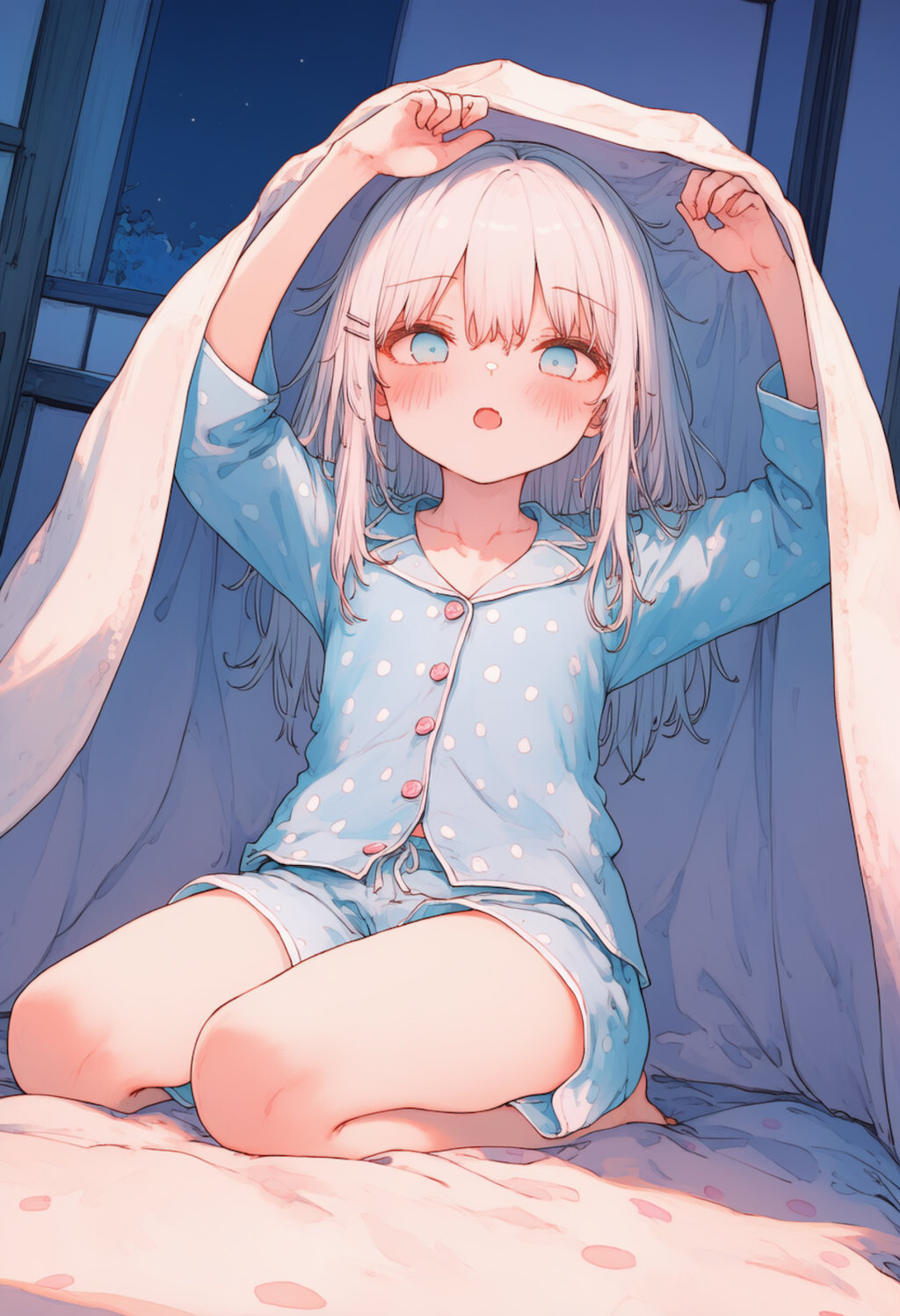 おやすみなさいと健全な添い寝!!_0528