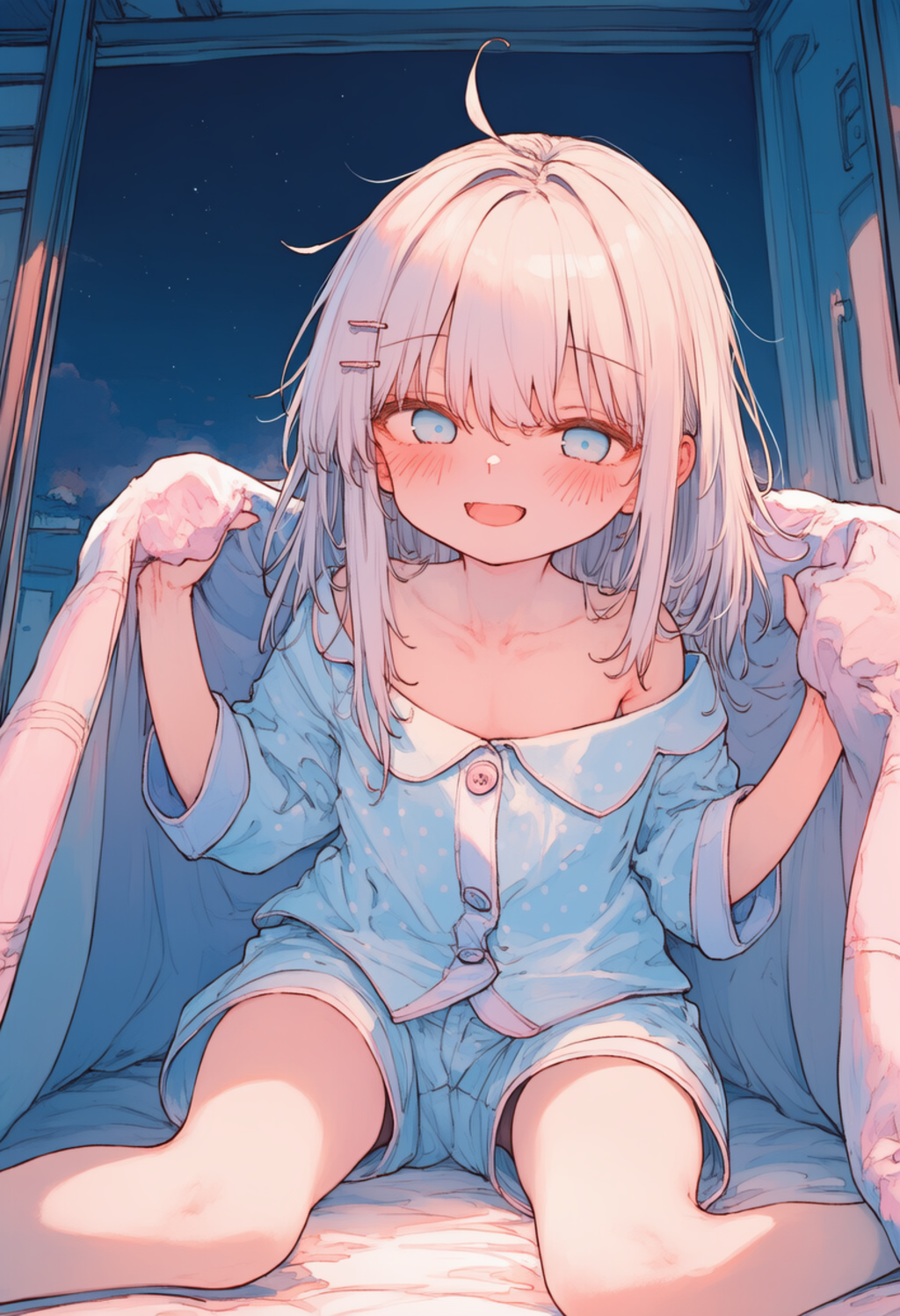 おやすみなさいと健全な添い寝!!_0528