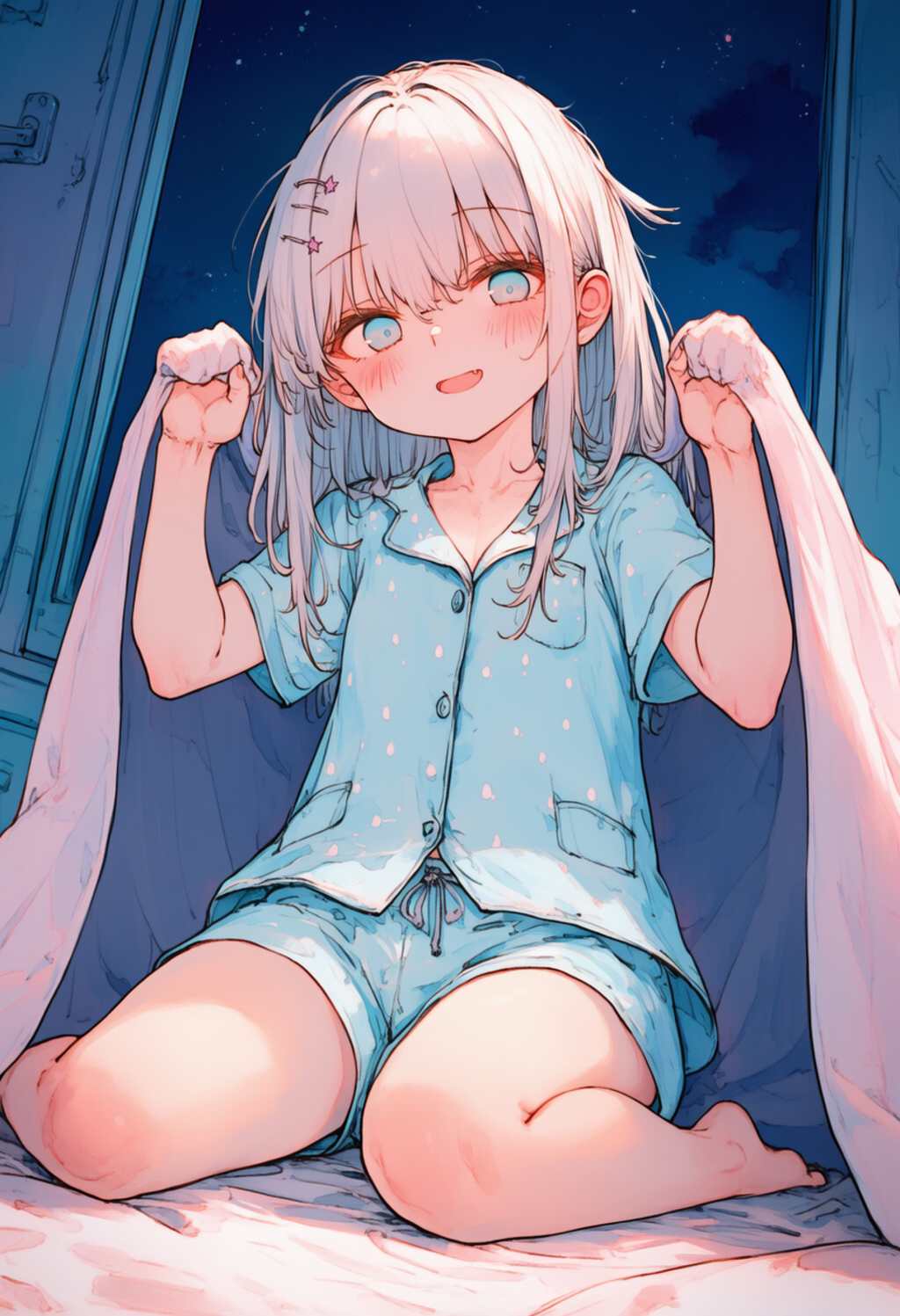 おやすみなさいと健全な添い寝!!_0528