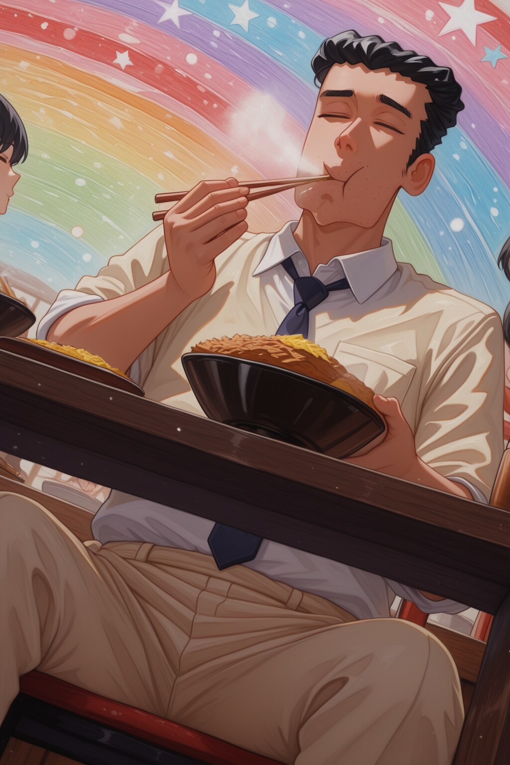 劇場版だと格好良くなるとーちゃん | の人気AIイラスト・グラビア