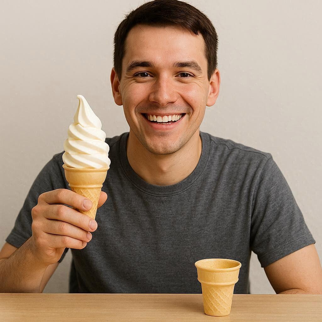 『ソフトクリームホルダー』