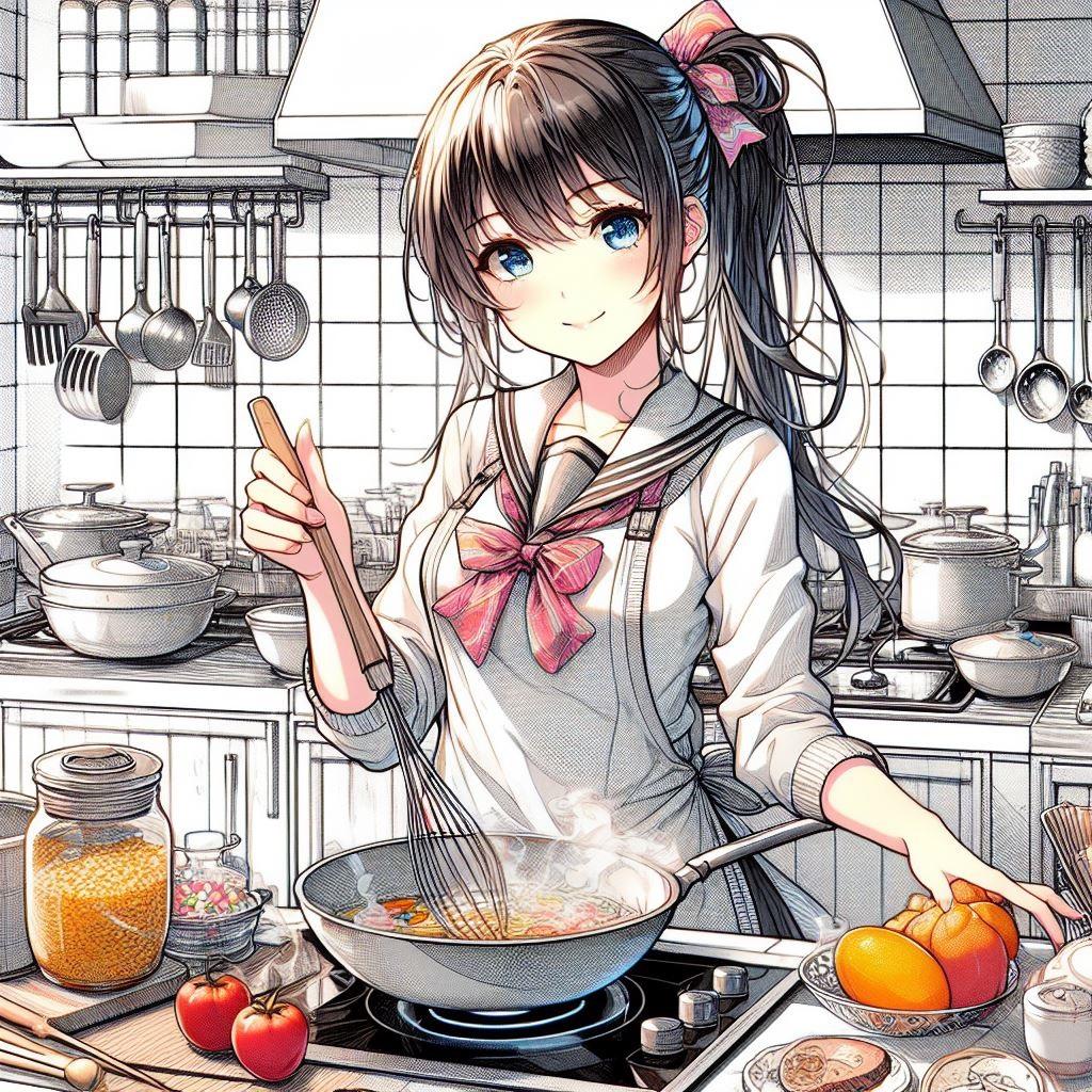 幼馴染な女子高生