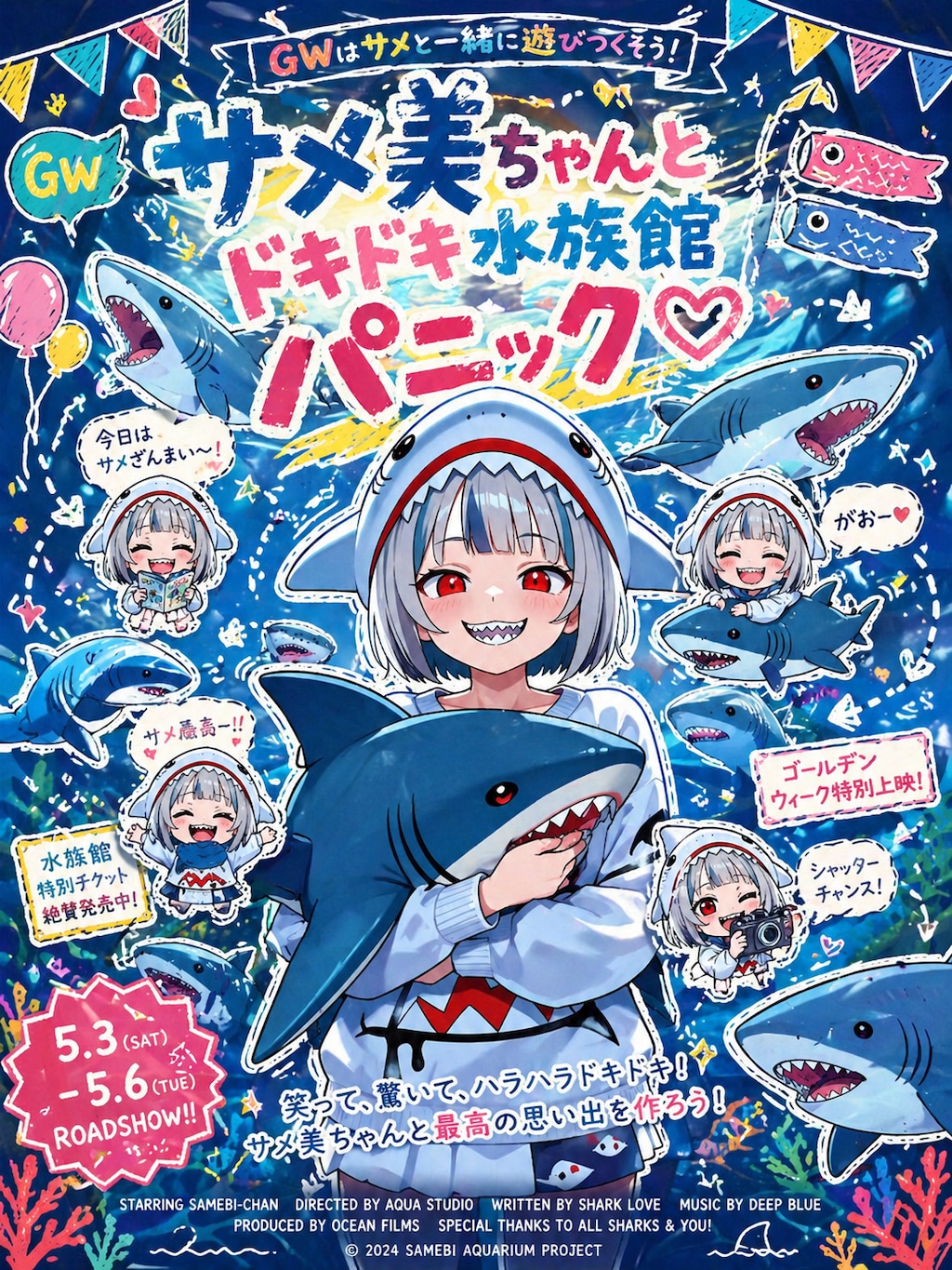 サメ美ちゃんのＧＷ