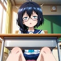 教室でおもらし 2枚目