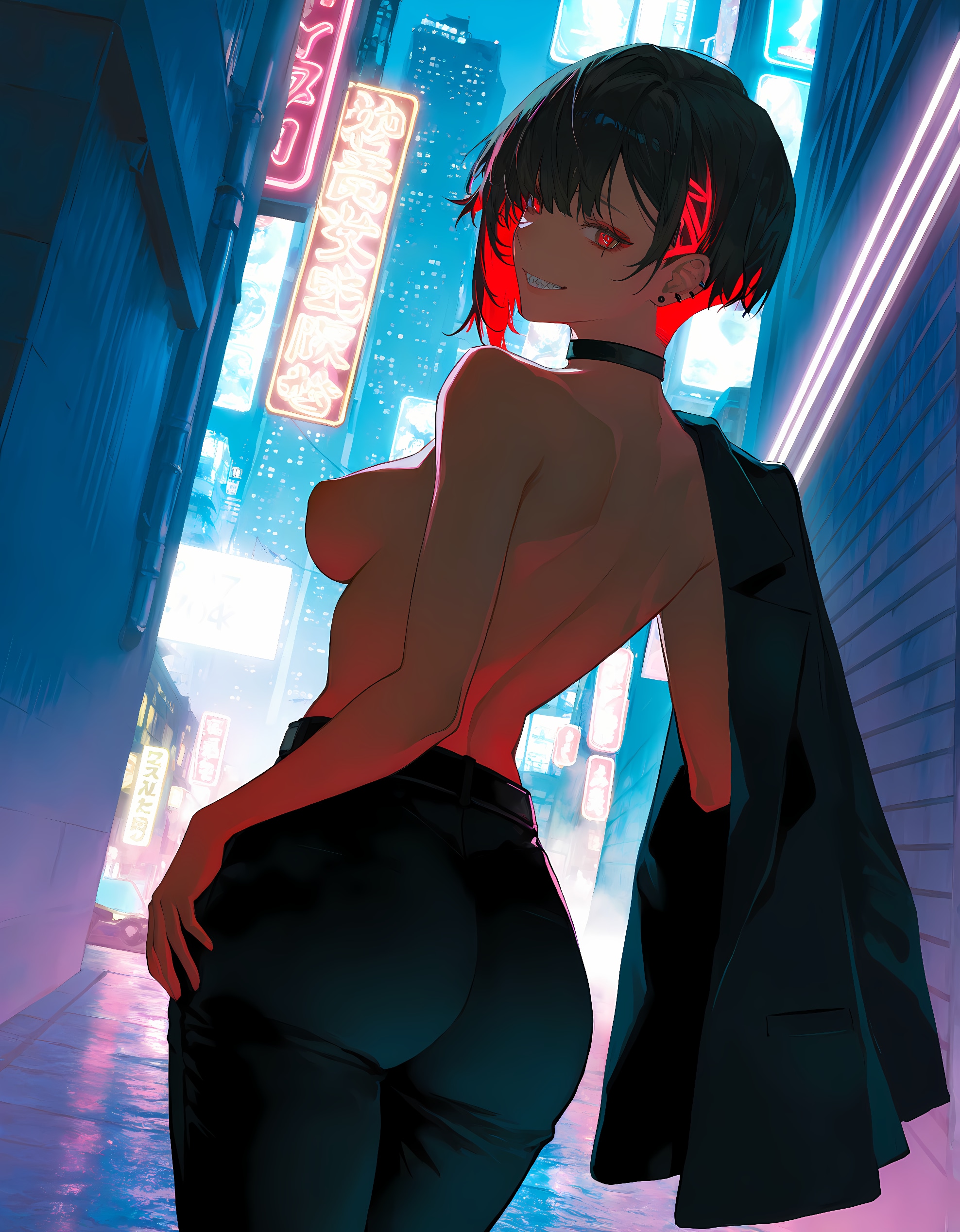 ま、脱いでもカッコいいけどね、アタシってば。