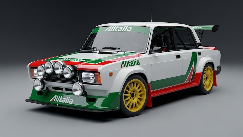 アリタリアラーダセダンラリーカー