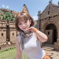 エチオピアの観光ガイドちゃん 2枚目