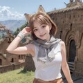 エチオピアの観光ガイドちゃん 4枚目