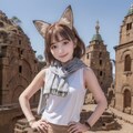 エチオピアの観光ガイドちゃん 3枚目