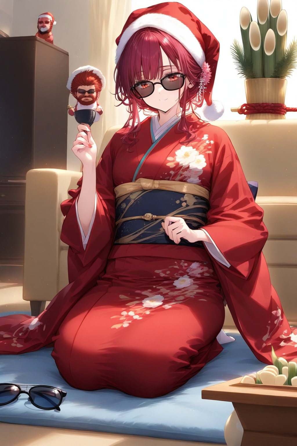 あら。あけましておめでとうございますわ。