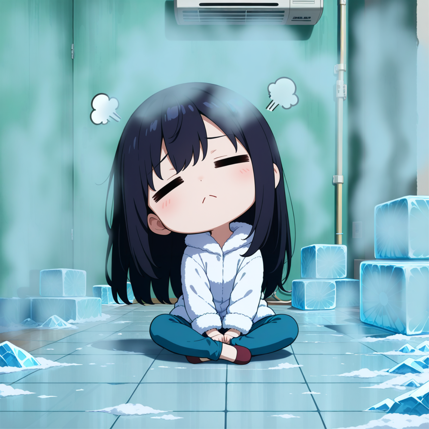 設定温度マイナス40度 | の人気AIイラスト・グラビア