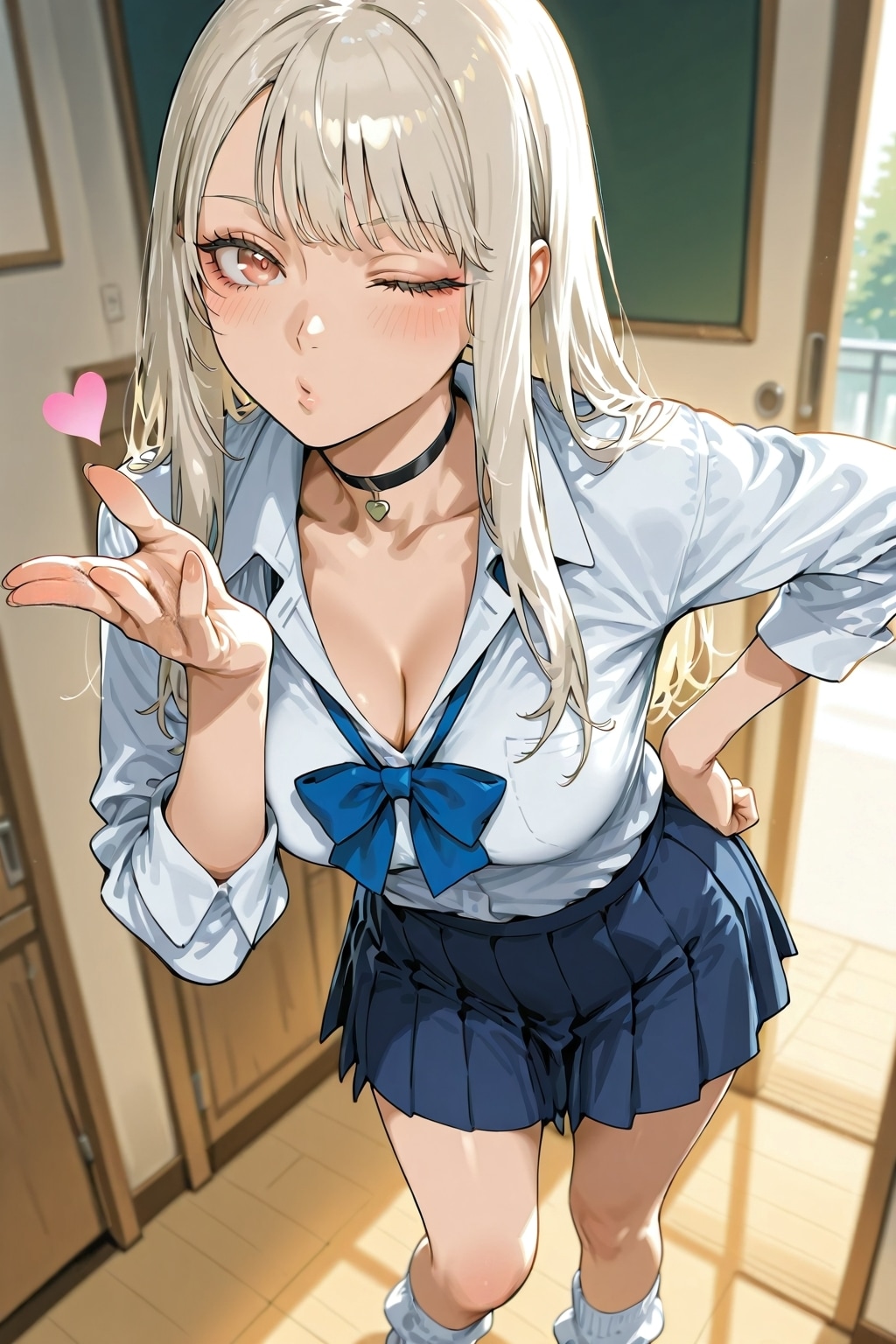 JK DAISYちゃんの投げキス♡