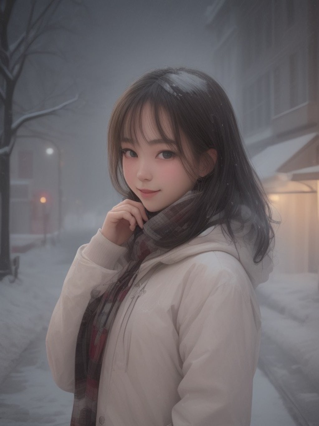 日本国千島州択捉島沙那市の少女