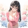 ピンクのレオタード 2枚目