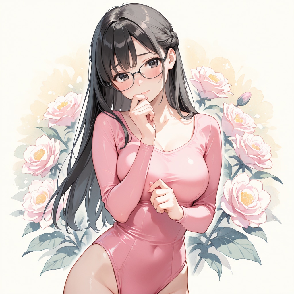 ピンクのレオタード