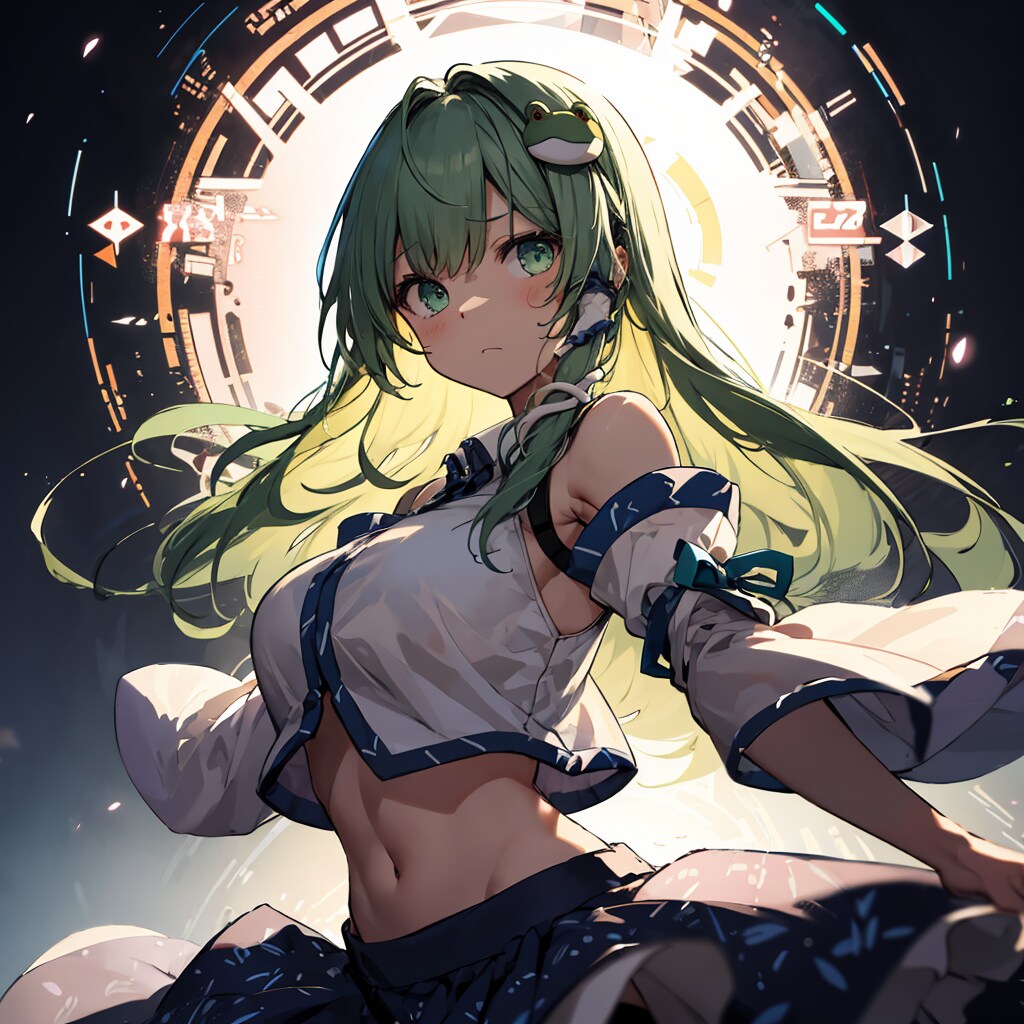 東方の東風谷早苗さん（二回目）