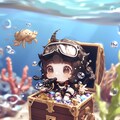シュノーケルガールの海底探検/Underwater Exploration of the Snorkel Girl 4枚目