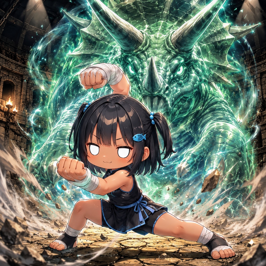トリケラトプス拳のこなつちゃん