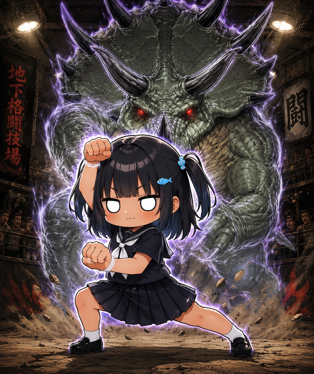 トリケラトプス拳のこなつちゃん