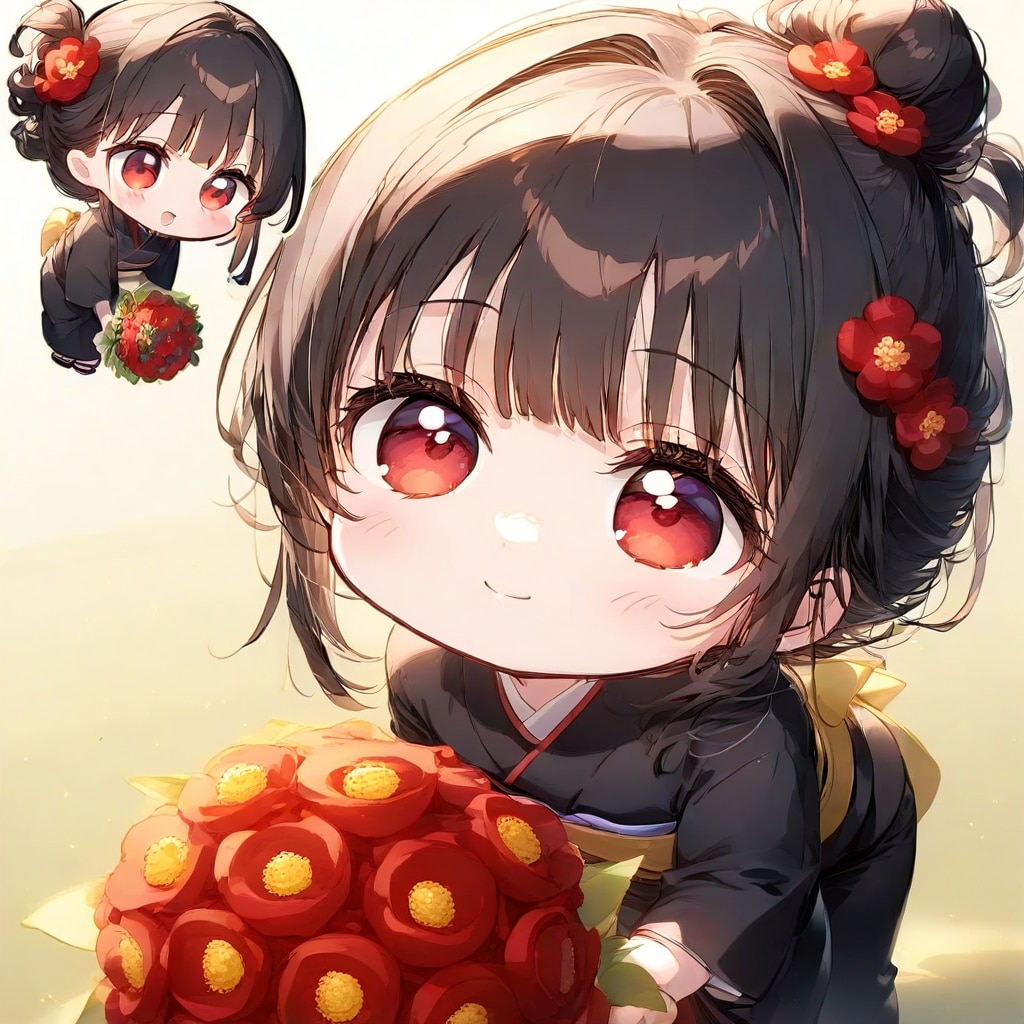 ミニトキヒメ(お祝い💐) | の人気AIイラスト・グラビア