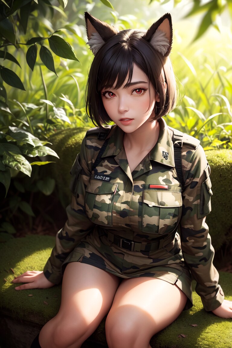 迷彩狐