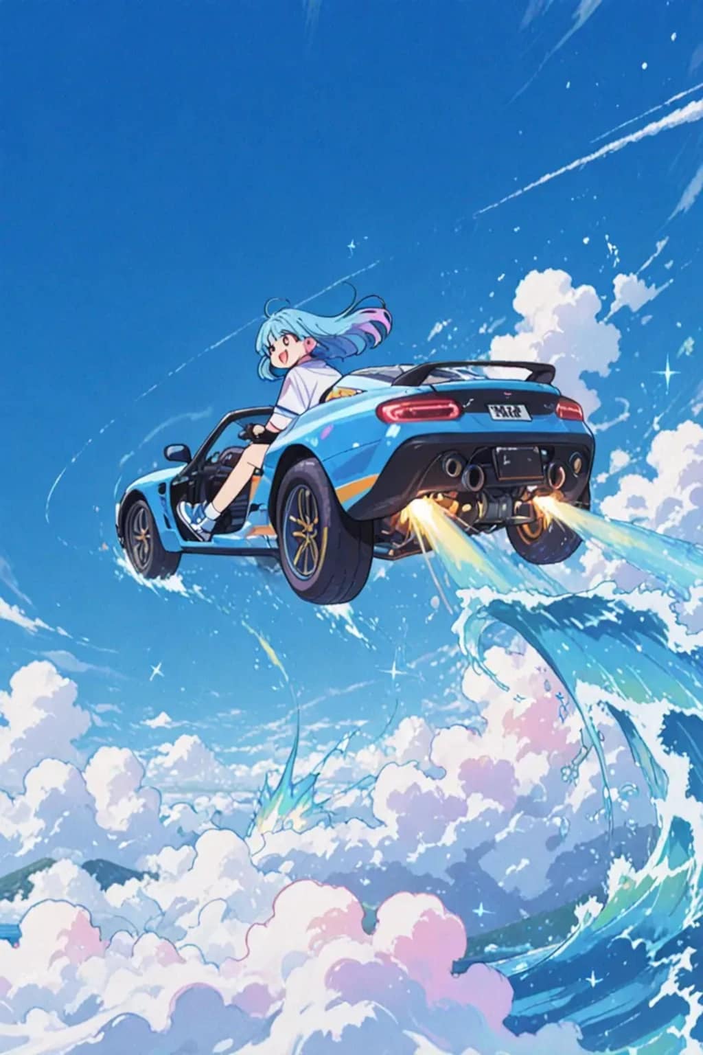 空のドライブ