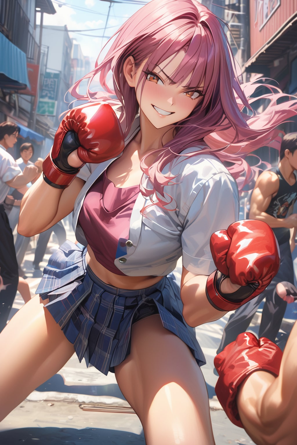 ボクサーJKの喧嘩