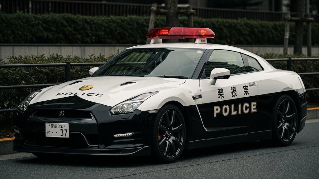 R35GT-Rパトロールカー