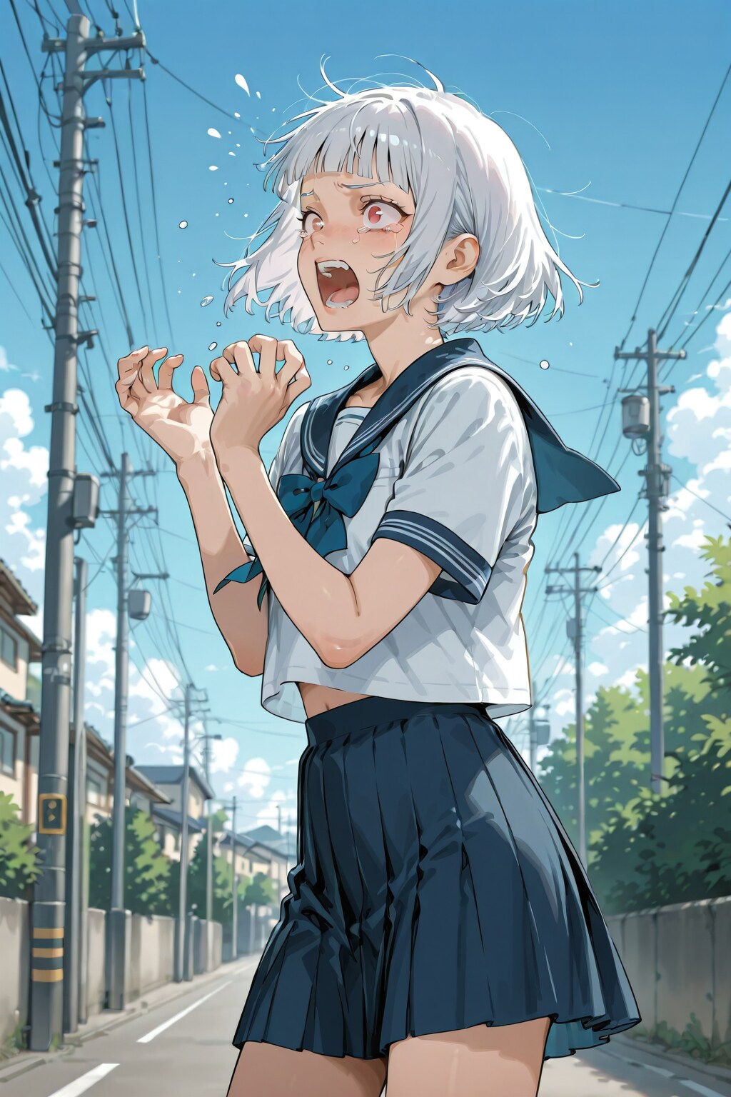 あぁっ〜っ!はいてない。 | の人気AIイラスト・グラビア