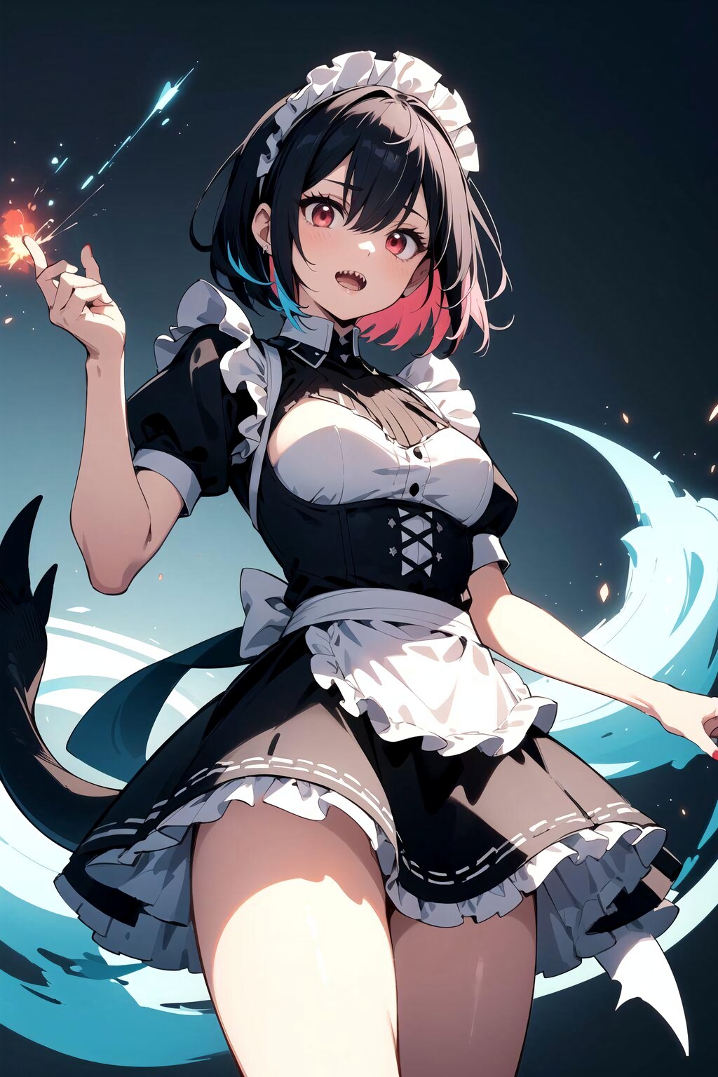 サメ家政婦(雰囲気)